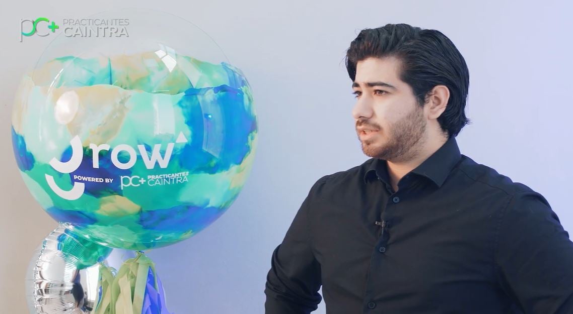 video testimonio practicante caintra